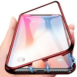 Etui Magnetyczne Front+Back iPhone 11 Pro - Red