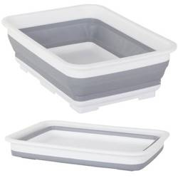 Folding bowl silicone container 9 liters 9l