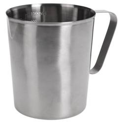 ORION Kitchen steel measure mug with measure 1L