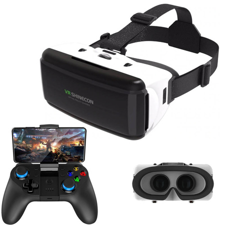 Okulary VR do wirtualnej rzeczywistości gogle 3D - Shinecon G06