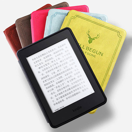 Etui futerał Smart Motto do Kindle Touch 2019 (Szare)