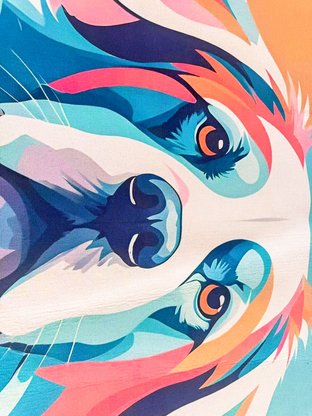 Dywan gamingowy 3D ColorDog - nowoczesny wzór 3D do pokoju gracza