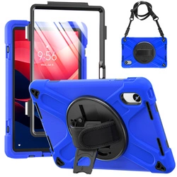 Etui Shockproof z uchwytem do Lenovo Tab M11 10.95 TB330FU TB330XU TB331FC, niebieskie