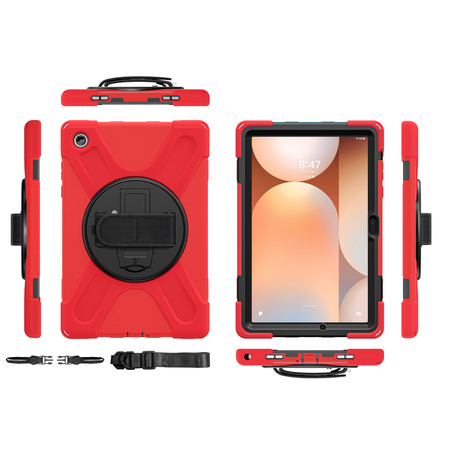 Etui do Samsung GALAXY TAB A11+ PLUS 10.9" 2025 A9+ Plus 2023 Pancerne z uchwytem