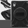 Puzdro Armor Strap z remienkom na Lenovo Tab M11 10.95, čierne - ochranné so stojanom, prístup k portom a tlačidlám
