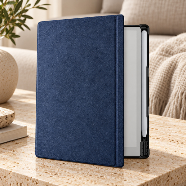 Etui Clear Pencil Onyx Boox Go 10.3 - Navy