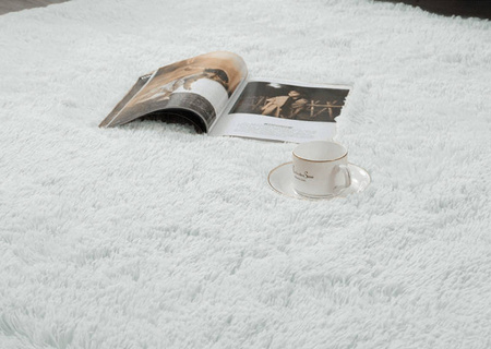 Shaggy Strado rug 160x200 WhiteLime (White Lime)