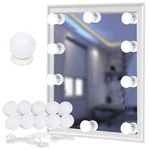 LED mirror lights, makeup set 10 pcs