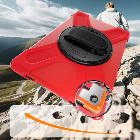 Etui do Samsung Galaxy Tab S10 FE Plus S10 FE+ 13.1" Pancerne z uchwytem