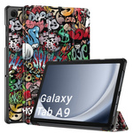 Etui Graficzne do Samsung Galaxy Tab A9 8 / Galaxy Tab A9 X110 - ochronne z podstawką