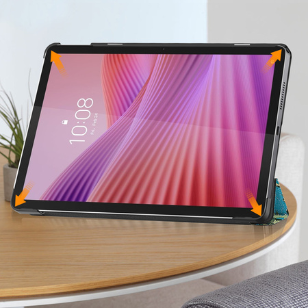 Puzdro grafické na Lenovo Tab 10.1 2025 s klapkou - ochranné so stojanom