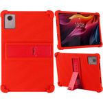 Puzdro pancierové Armor na Lenovo Tab K11 Plus 11.45 / Lenovo K11 Plus 2024 / K11 Plus, červené - ochranné so stojanom