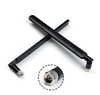 2x LTE antenna black for Huawei B593 E5186 B525 - set to improve coverage and signal quality