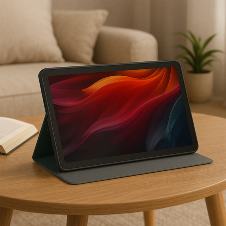 Etui Graficzne z klapką do Lenovo Tab K11 Plus 11.45 / Lenovo K11 Plus - ochronne z podstawką