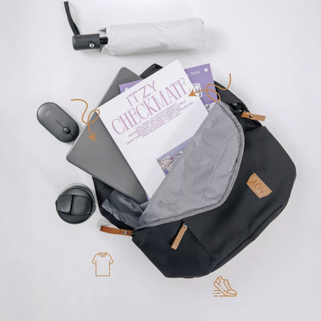 Waterproof backpack travel school sports backpack 25L roomy organizer ideal for laptop for everyday use