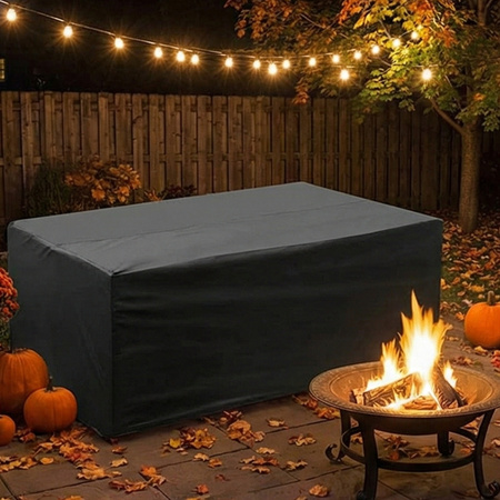 Pokrowiec na meble ogrodowe stół krzesła wodoodporny mocny 300x200x80cm XXL