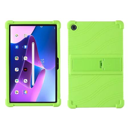 Puzdro Armor na Lenovo Tab 10.1 2025 / XU, zelené - ochranné so stojanom