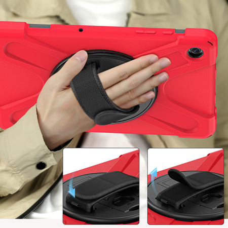 Etui Shockproof Galaxy Tab A9+ 2023 - Red