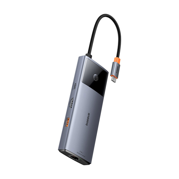 Adapter 5w1 Baseus Hub USB-C do HDMI4K+ 4xUSB-A