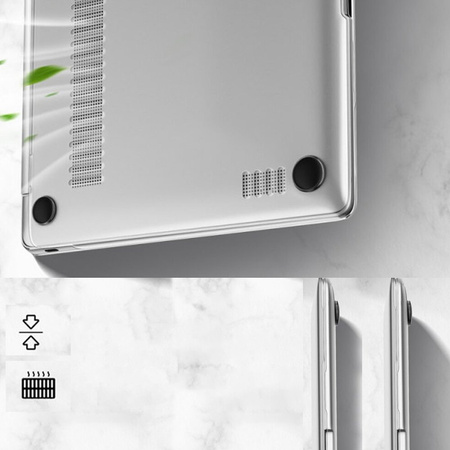 HardShell Case for Apple MacBook Pro 13 2016-2020 (Clear)