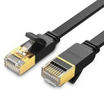 Płaski kabel sieciowy UGREEN Ethernet RJ45, Cat.7, STP, 3m (czarny)