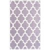 NOVO Strado modern carpet for living room delicate grey velvet pattern Morocco Grey 140x200 cm