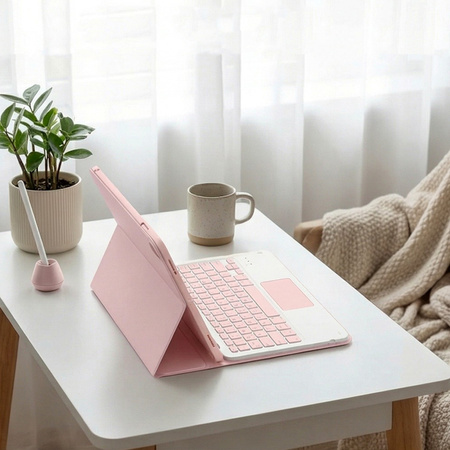 Etui klawiatura do Galaxy Tab A11+/A9+ CFA9P Pink