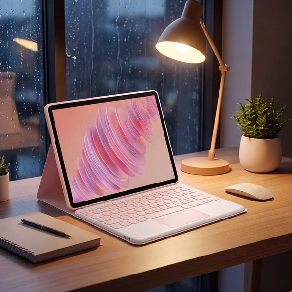 Puzdro s klávesnicou na Lenovo Tab Plus 11.5 - ochranné so stojanom, prístup k portom a tlačidlám