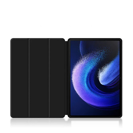 Puzdro Smart na Xiaomi Mi Pad 6 / 6 Pro, čierne - ochranné so stojanom, prístup k portom a tlačidlám