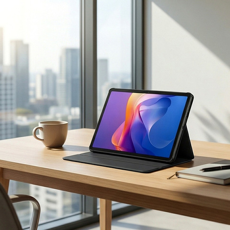 Etui Smart do Xiaomi Redmi Pad 2 11 2025 z klapką, czarne - ochronne z podstawką