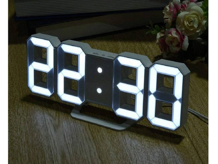 LED alarm clock electronic thermometer with alarm