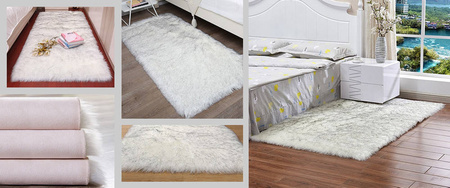 Sheep Strado rug 180x200 NaturalSheep (Ash)