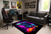 Koberec herný 3D ColorPad 140x200 cm - moderný 3D vzor do izby hráča