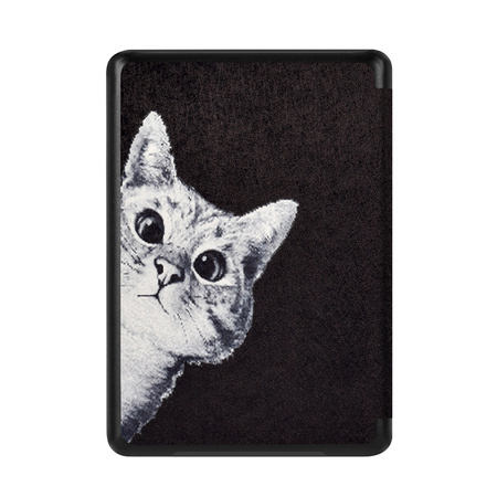 Etui Graphic Kindle Paperwhite 6/ Colorsoft/ Signature Edition - White Cat