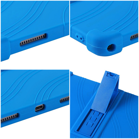 Etui ARMOR do Lenovo Tab 10.1 2025 TB311FU TB311XU ZAEH0040PL podstawka, niebieskie