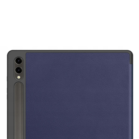 Puzdro Smart na Galaxy Tab S9 Ultra / S10 Ultra 14.6 X910 X916 X926, tmavomodré - ochranné so stojanom