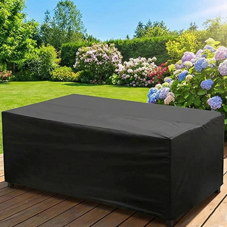 Obal na nábytok záhradné stôl stoličky vodeodolný pevný 300x200x80cm XXL