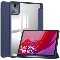 Smart Crystal Case for Lenovo Tab M11 TB330FU 10.95" (Navy blue)