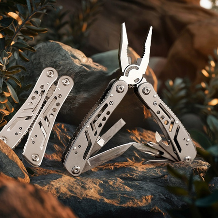 Multitool 24in1 STRADO multitool survival folding pocket knife saw knife