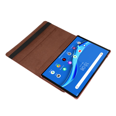 Puzdro otočné na Lenovo Tab P11 2nd Gen / Tab P11 2nd Gen TB350, čierne - ochranné so stojanom