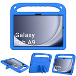 Etui FunColor z uchwytem do Samsung Galaxy Tab A9 8.7 X110 / X115, niebieskie - ochronne