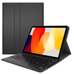 Etui z klawiaturą Bluetooth do Xiaomi Redmi Pad SE 11 2023, czarne - ochronne z podstawką