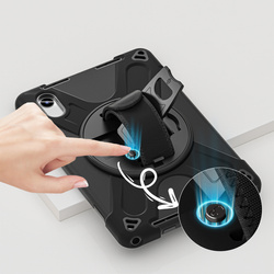 Etui pancerne Armor do Idea Tab 11 / Lenovo Idea Tab - ochronne z podstawką, dostęp do portów i przycisków