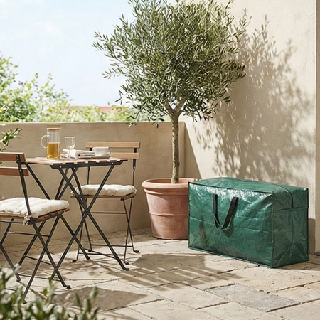 Pokrowiec ochronny na poduszki ogrodowe torba woodoodporna uchwyty plandeka