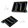 Etui Smart Case obudowa do iPad Pro 11 Gen 5 A2836 A2837 A3006 / Gen. 5 A2836, zielone - ochronne