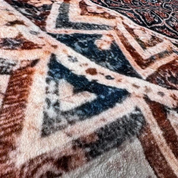 Dywan Mandala do salonu 120x170 orientalny NOVO antypoślizgowy miękki soft