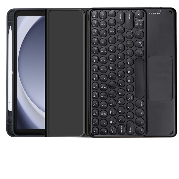 Puzdro s klávesnicou Bluetooth na Samsung Galaxy Tab A9 8.7 X110 / X115, čierne - ochranné