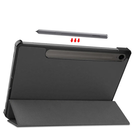 Puzdro Smart na Samsung Galaxy Tab S9 / S10 FE 10.9 SM / Galaxy Tab S9 FE 10.9 2023 / S10 FE 2025, čierne - ochranné