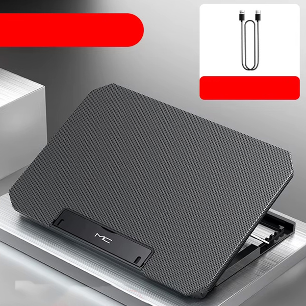 Strado Laptop cooling stand 12-17″ aluminum | Adjustable, non-slip, silent