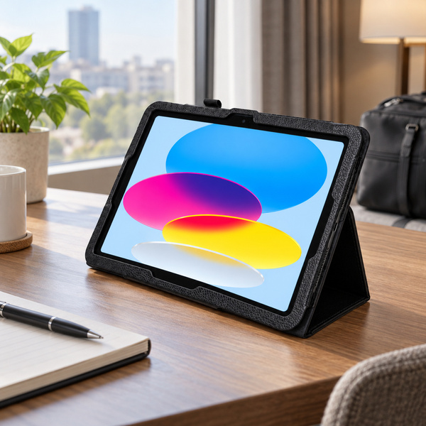 Etui obrotowe do Apple iPad 10.9 2022 gen 10 iPad 11 A16 2025 gen 11 - czarne
